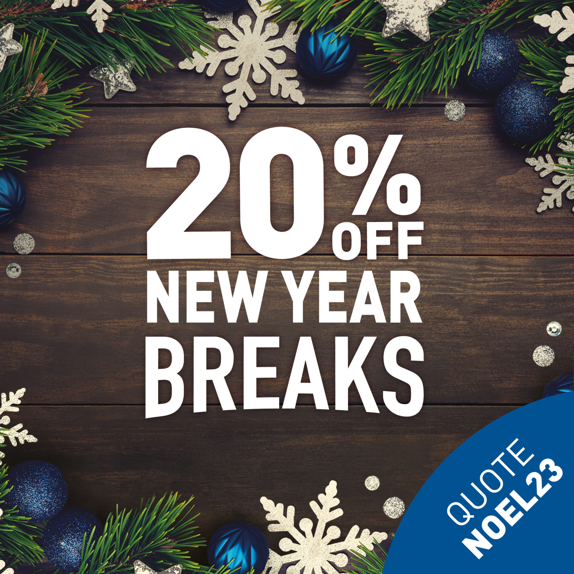 20% OFF New Year 20% off new year breaks at the Manor Resort Okehampton Devon