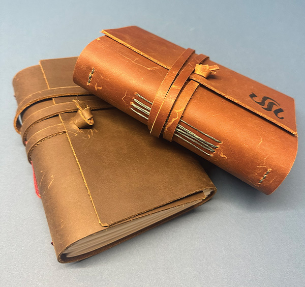 Leather Journal Binding